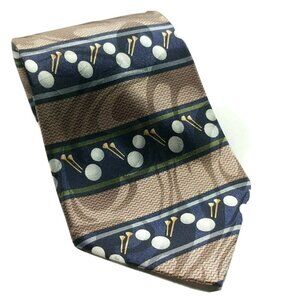 Steven Harris Golf Balls Golf Tees Sport Tie